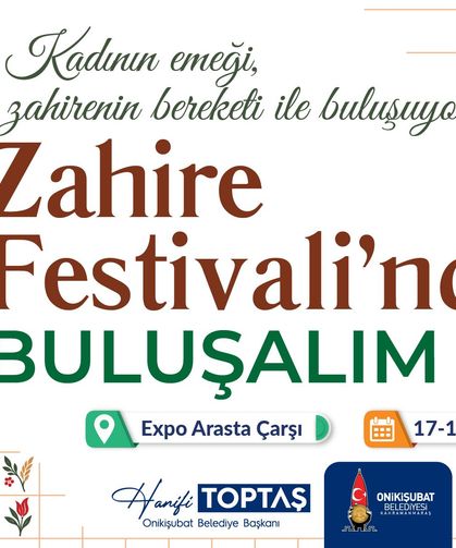 Kadın emeği, zahirenin bereketiyle buluşuyor: Onikişubat’ta Zahire Festivali heyecanı