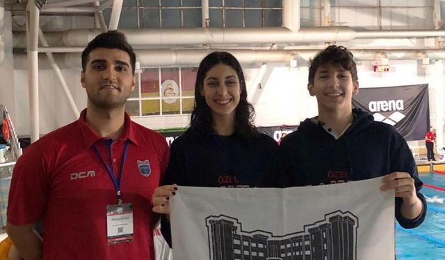 SANKO Okulları Öğrencilerinin Yüzmede Türkiye Başarısı