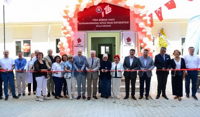 Türk Böbrek Vakfı Katkılarıyla KSÜ’de Diyaliz Merkezi Açıldı