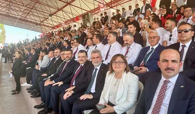 Görgel, Cumhurbaşkanı Erdoğan ile KKTC’de Kutlamalara Katıldı