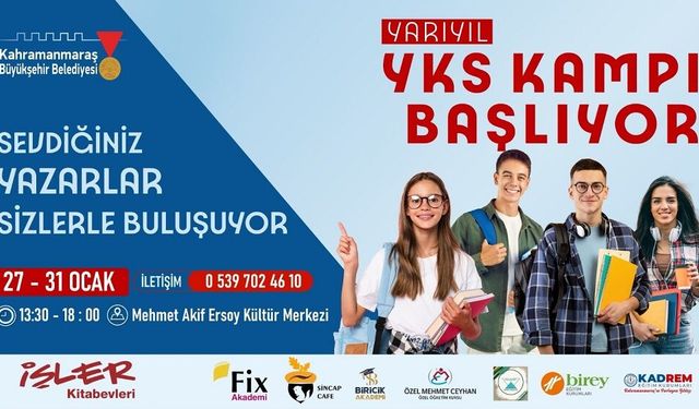 Kahramanmaraş’ta Öğrencilere Yarıyıl Tatili Desteği!