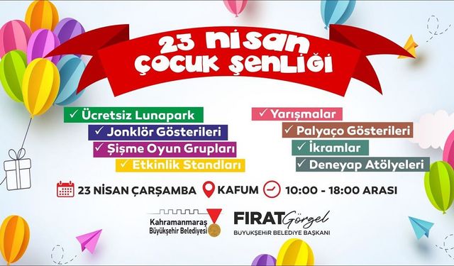 23 Nisan Şenliğine Davet!