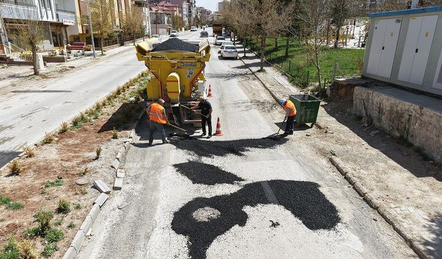 Elbistan Güvenlik Caddesi'nde Yenileme Çalışmaları Tamamlandı