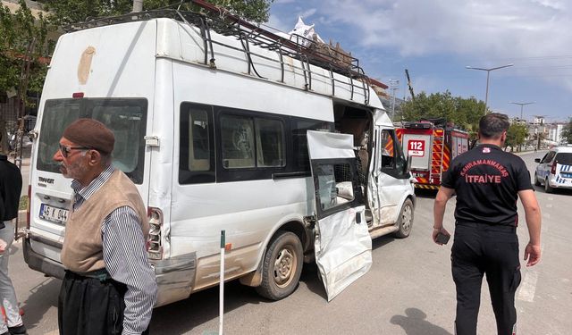Kahramanmaraş’ta trafik kazası: 6 yaralı