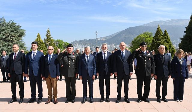 57. Piyade Alayı’nın Temsili Sancağı Törenle Çanakkale’ye Uğurlandı