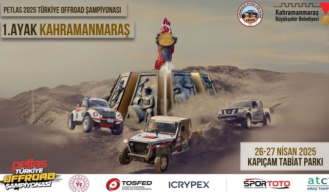 Kahramanmaraş'ta 2025 Türkiye Offroad Şampiyonası’nın İlk Ayağı Başlıyor
