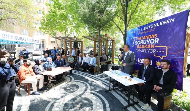 Onikişubat’ta “Vatandaş Soruyor, Başkan Cevaplıyor” Programı Düzenlendi
