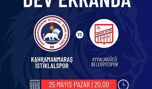 İstiklalspor’un Final Maçı Dev Ekranda Canlı Yayınlanacak