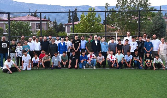 Başkan Görgel, Kurban Bayramı’nın Son Gününde Çocuk Evleri Sitesi’nde…