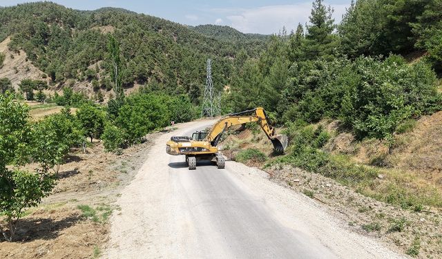 Andırın – Merkez Ulaşımını 20 Kilometre Kısaltacak Yol Tamamlanmak Üzere