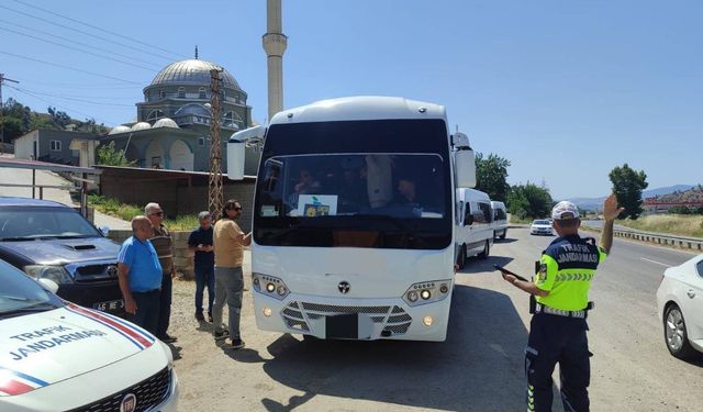 Kahramanmaraş’ta kural ihlali yapan sürücülere ceza yağdı
