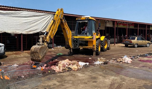 Kahramanmaraş’ta Hayvansal Atık Temizliğiyle Çevre ve Sağlığı Korunuyor