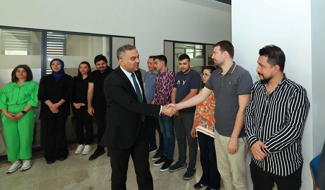 Toptaş, Belediyede Bayramlaşma Programı Düzenledi