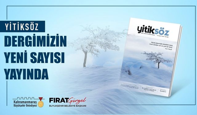 Ödüllü Dergi Yitiksöz’ün 27. Sayısı Yayında!