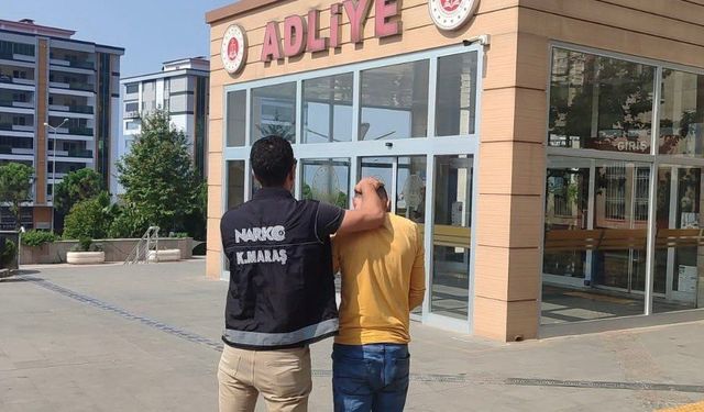 Kahramanmaraş’ta uyuşturucu taciri enselendi