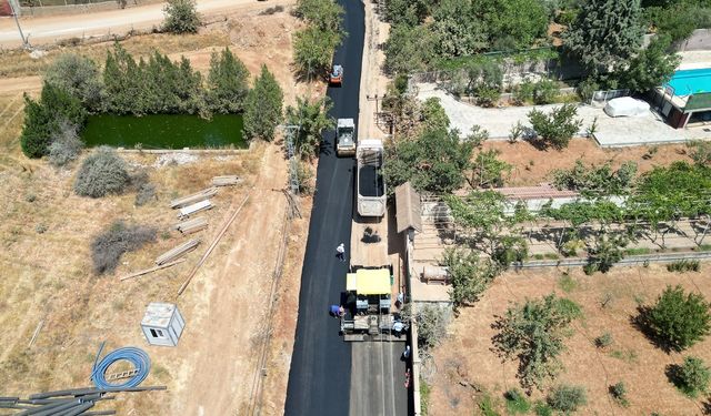 Ayaklıcaoluk Ve Akyar’da Asfalt Çalışması