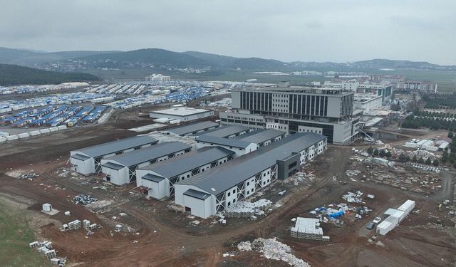 600 Yataklı Ferhuş Sağlık Kompleksi’nde Önemli Aşama Kat Edildi