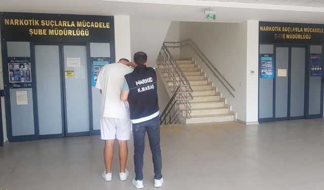 Kahramanmaraş’ta uyuşturucu taciri tutuklandı
