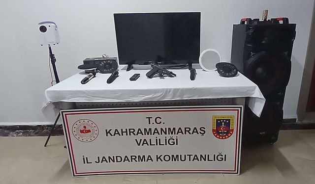 Kahramanmaraş’ta bağevi hırsızları tutuklandı