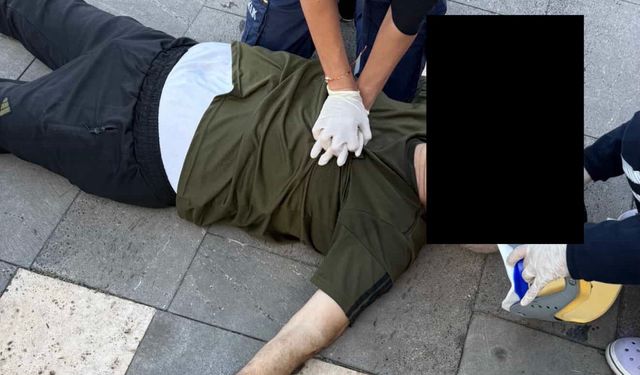Kahramanmaraş’ta yürürken yere düşen yaşlı adam öldü