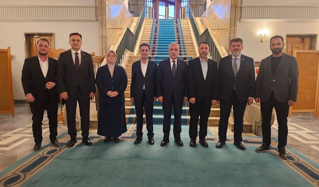 AKEDAŞ Genel Müdürü ve Beraberindeki Heyet TBMM’de Ziyaretlerde Bulundu