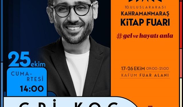 Cumartesi Günü Birbirinden Değerli İsimler Kitap Fuarında!