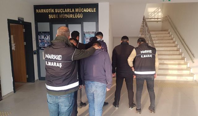 Kahramanmaraş’ta Narkotik Operasyonu: 7 Tutuklama