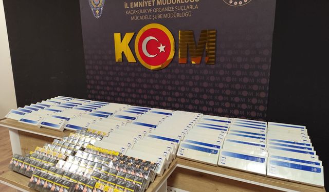 Kahramanmaraş’ta kaçak tütün ve sigara operasyonu: 3 gözaltı