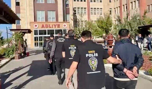 Kahramanmaraş merkezli 4 ilde dolandırıcılık ve yasa dışı bahis operasyonu: 17 gözaltı