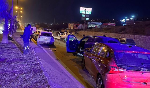 Kahramanmaraş’ta zincirleme kaza: 5 yaralı