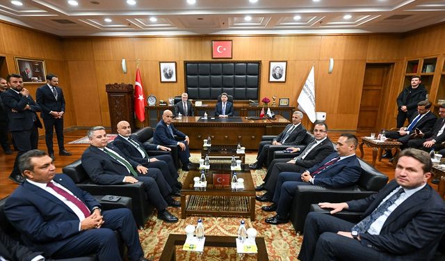 Başkan Görgel, Adalet Bakanı Yılmaz Tunç’u Ağırladı