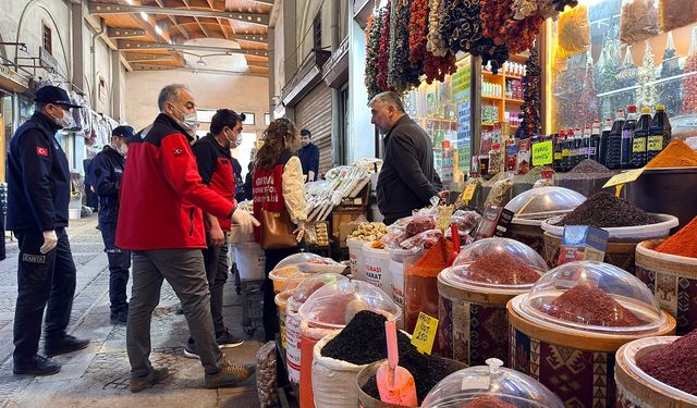 Kapalı Çarşı’da Gıda Güvenliği İçin Kapsamlı Denetim