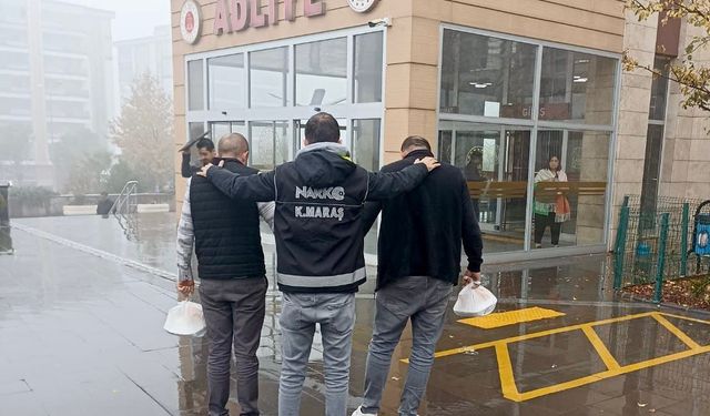 Kahramanmaraş’ta uyuşturucu operasyonu: 3 tutuklama