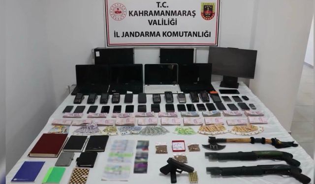 Kahramanmaraş’ta jandarmadan tefeci operasyonu