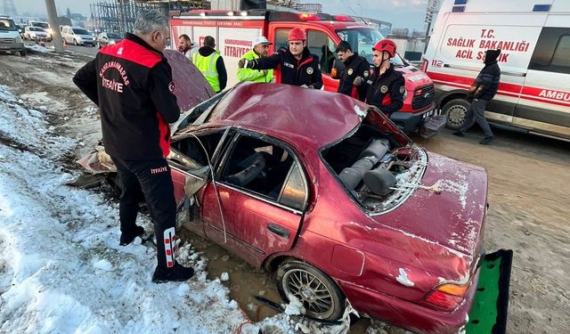 Kahramanmaraş’ta Trafik Kazası: 1 Kişi Ağır Yaralandı