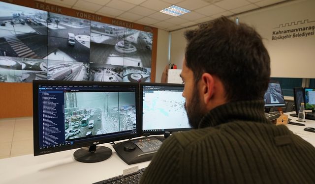 “Şehrin Gözleri” Yağışlarda İş Başında