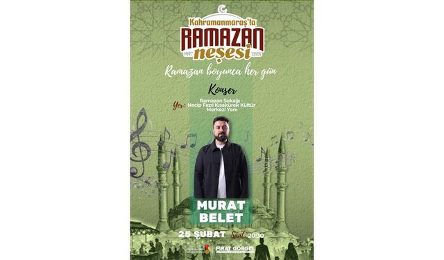 Murat Belet, Ramazan Sokağı’nda Gönüllere Hitap Edecek