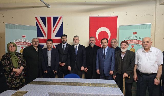 Başkan Fırat Görgel İngiltere’de Kahramanmaraşlılarla Buluştu