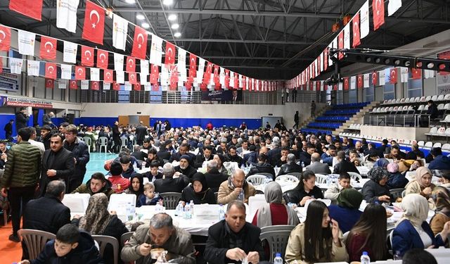 Gönül Sofrası Türkoğlu’nda Kuruldu