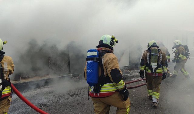 Kahramanmaraş itfaiyesi Şubat ayında 519 olaya müdahale etti