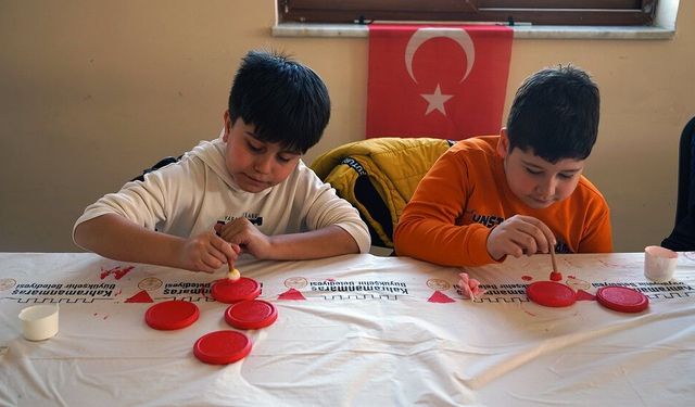 Minik Eller Ramazan Kandili Tasarladı