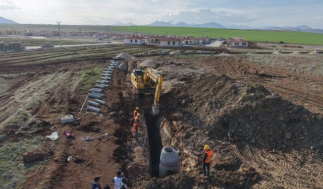 Afşin ve Elbistan’da Köy Evleri Yeni Altyapı Hatlarına Kavuşuyor