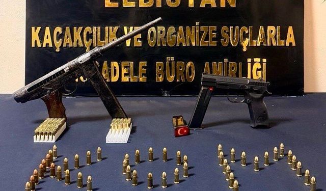 Kahramanmaraş’ta suikast silahı ele geçirildi