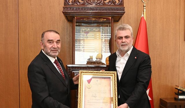 Başkan Görgel, Cumhurbaşkanı Başdanışmanı İsrafil Kışla’yı Ağırladı