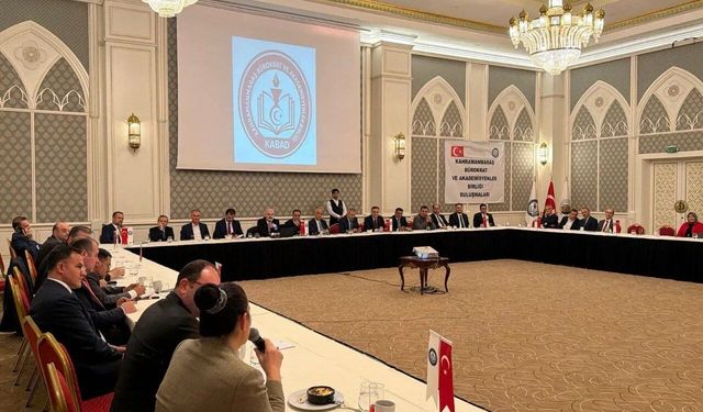 Kahramanmaraşlı Bürokrat ve Akademisyenler Ankara’da Bir Araya Geldi
