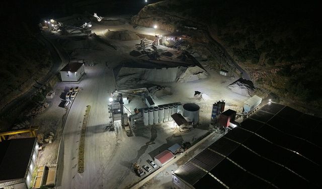 Asfalt Üretim Tesisi’nde 7/24 Kesintisiz Mesai…