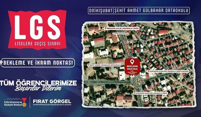 LGS Günü Öğrenci ve Velilere Tam Destek!