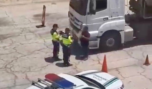 Kahramanmaraş’ta Jandarmadan Drone Destekli Otoyol Denetimi