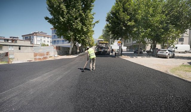 Dulkadiroğlu’nda Yoğun Asfalt Mesaisi…