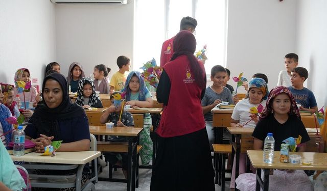 Yaz Kur’an Kurslarında ‘Camiler Çiçek Açtı’ Projesi…